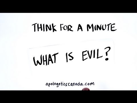 What Is Evil?