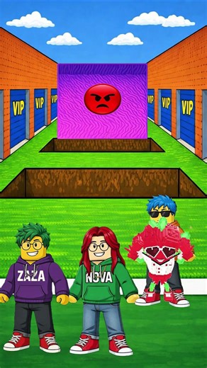 2D Animation - Escape Tsunami Roblox (Brainrot Moment)