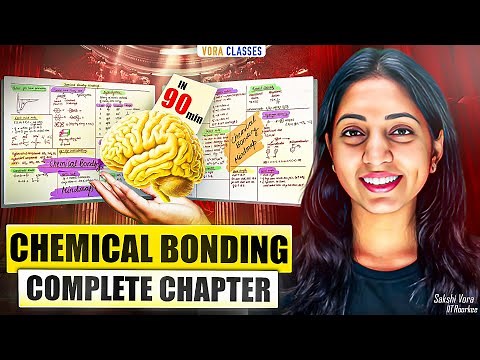 CHEMICAL BONDING class 11 Mind Map || Full Chapter Revision | JEE | NEET| Boards
