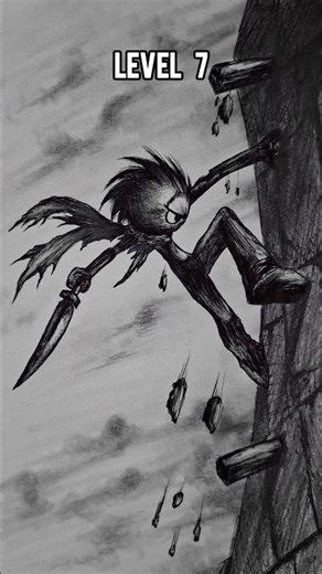 How to draw Stickman in 8 levels #howtodraw #stickman