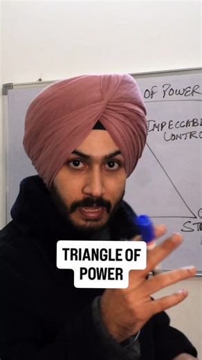 Gagandeep Singh on Instagram: "The Triad of Power...3 Laws for Immense Power #power #triangle #lawsofpower"