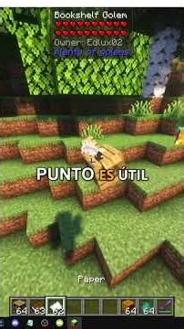 CÓMO CONSEGUIR el BOOKSHELF GOLEM en MINECRAFT Plenty Of Golems