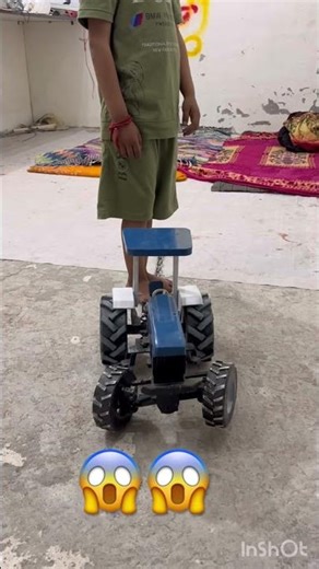 #Handmade 4x4 tractor