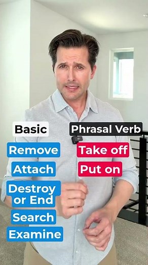 Learning English Phrasal Verbs