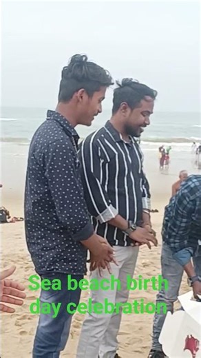 my little brother birthday celebration puri sea beach