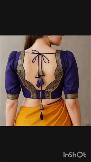 beautiful back blouse design 🥰#redefiningcutting ✂️🪡#new sleeve design 🎉#fashion #shortvideo #viral