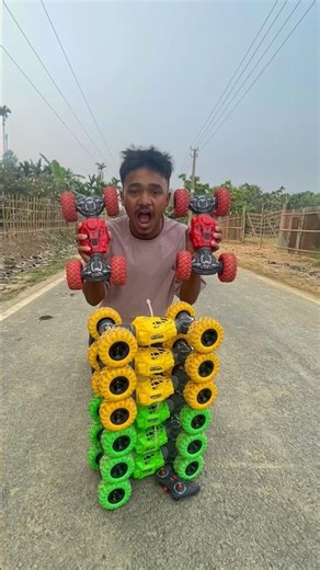 Five remote control Re cars hand operated 😱