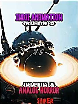 INDIE ANIMATION VS ANALOG HORROR ROUND 40 SORRY FOR THE DELAY🙏 #edit #vs #analoghorror