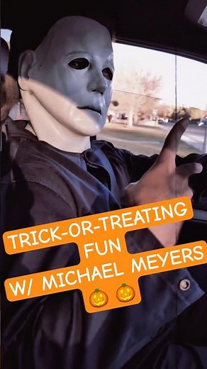 Trick-or-Treating Fun with Michael Meyers!! #halloween #trickortreat #halloweenfun