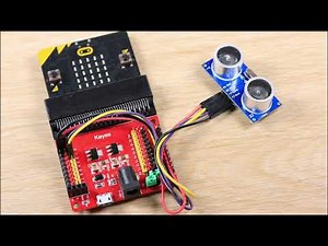 【micro:bit系列】教學 micro:bit 超音波感測 模組 ｜堃喬小學堂