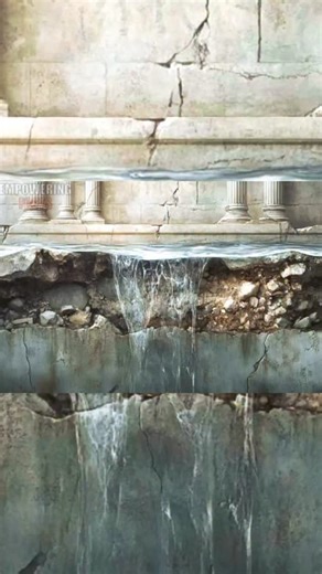 In 2023, scientists found that ancient Roman concrete can repair its own cracks. Packed with special lime chunks that react with water, this 2,000-year-old mix acts like “liquid stone,” healing itself over time. It’s why structures like the Pantheon still stand strong while modern concrete crumbles within decades. | Unsolved Mysteries & Paranormal Activities