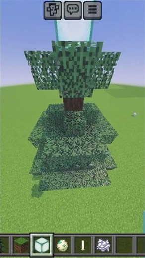 Christmas Tree Tutorial #minecraft #christmas #tree