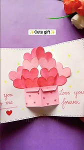 DIY Love Card Idea ✨ #shorts #diy #craft