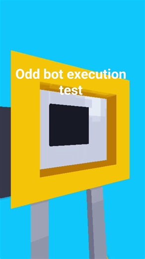 odd bot why are you walking backwards #fancade #animation