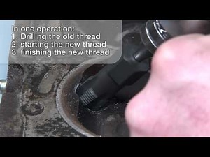 V-COIL - Repair of spark plug threads
