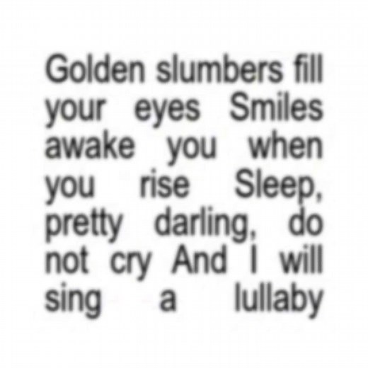 Golden Slumbers - The Beatles #thebeatles #music #beatles #lyrics #paulmccartney #georgeharrison #johnlennon #ringostarr #brat