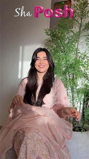 Elegant Pink Embroidered Dress 2026 🌸 | Luxury Pakistani Women Fashion | ShaPosh Official