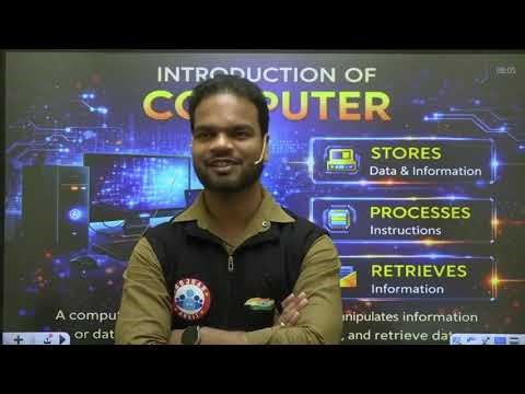 Introduction Of Computer - 2 : Computer By Shivam Sir |रेल Foundation Batch RWA |Railway Bharti 2025