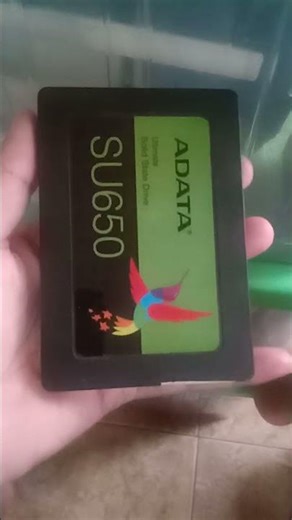 SSD ADATA ULTIMATE SU650 2.5" SATA 6Gb/s SSD SU650 SSD 120GB MADE IN CHINA