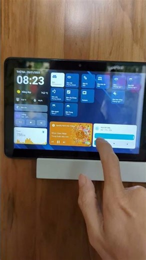 Wall Mounted Smart Home Dashboard 🏠📱#HomeAssistant #SmartHome #Dashboard #HomeAutomation #WallPanel