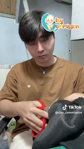 clay_commission (@clay_commission) - Làm Búp Bê Cừu Đen - Mô Hình Clay Art 3D