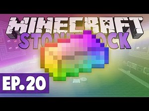 Minecraft StoneBlock - Infinity Ingot & Crazy Fast EMC! #20 [Modded Survival]