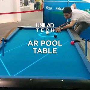 Every pool table should have the ability to turn on augmented reality guidance! | UNILAD Tech