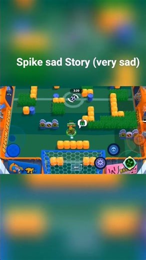 Spike sad Story #sad #sigma #brawlstars #spike #funny