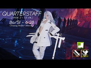 [PSO2:NGS] Quarterstaff Rank 2 (6:28) (Max Mods) - Bo/Sl (SB/JB)