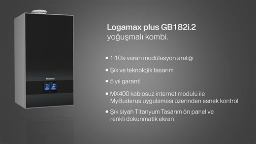 Bu Buderus Logamax plus GB182i.2 Wi-Fi kombi. Yüksek verimli eşanjör, dayanıklılığı test edilmiş özel alüminyum-silisyum alaşımlı döküm eşanjörü ile � ErP verimlilik sağlar. 💪 Logamatic BC400 kontrol paneli ile verimlilik değerlerini görebileceğiniz ekranı, özel Buderus Titanyum tasarım ile teknolojik ve yenilikçi bir tasarım ve kolay kullanım imkanı sunar. 📱MX400 internet modülü ile MyBuderus uygulaması üzerinden uzaktan kontrol edilebilir. Bu Buderus GB182i.2 Wi-Fi kombi. Bu uzmanlıkla siz d