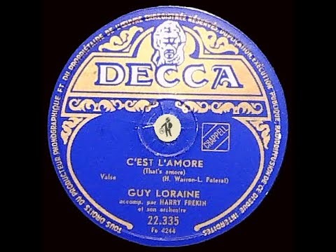 Guy Loraine - C'est L'Amore That's Amore