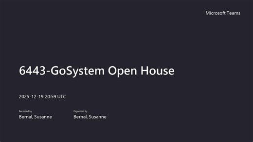 6443-GoSystem Open House-