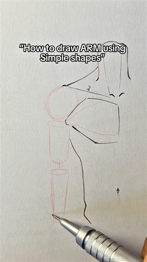 How to draw ARM using simple shapes