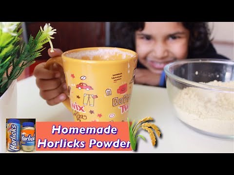 homemade horlicks powder | how to make horlicks at home | horlicks recipe | homemade |Recipe: 82