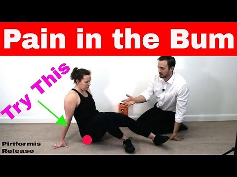 How To Relieve Hip, Lower Back and Buttock Pain: Piriformis Myofascial Ball Release Technique