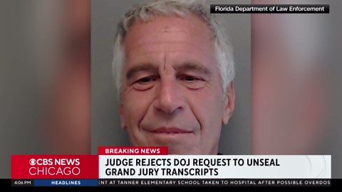 Judge rejects DOJ's request to unseal Jeffrey Epstein grand jury transcripts