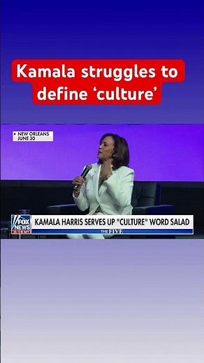 Kamala Harris stumbles through awkward speech #shorts