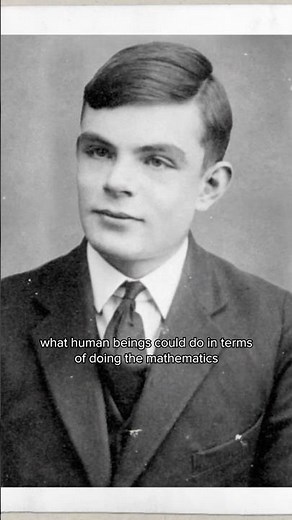 Alan Turing's revolutionary machine #science #ai #maths #history