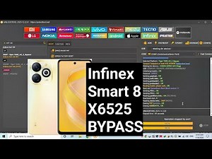 Infinex Smart 8 X6525 Reset and FRP bypass By Unlock Tool 100% Working✅