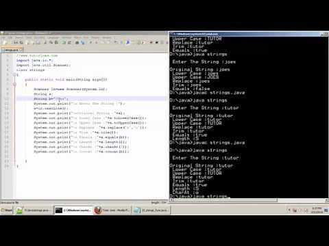 String Functions In Java Tamil