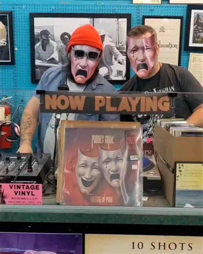 Motley Crue – Theatre of Pain! Deluxe Box Set and reissues out now! Snag some freebies when you grab your record. *while supplies last* Reposted @vintagevinyl | Delmar Loop