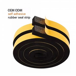 [Hot Item] EPDM Tape Closed Sponge Foam Seal Self Adhesive Backed Rubber Strips Sponge