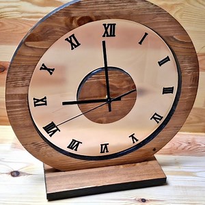 19K views · 170 reactions | Wall Clock of Wood and Epoxy with LED | DIY & Crafts USA | Facebook