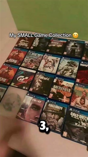 My SMALL Game Collection 😊 #ps2 #ps3 #ps4 #ps5 #gamecollection #games #physicalgames #playstation