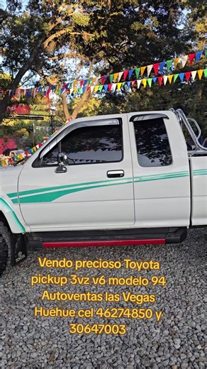 Vendo Toyota Pickup 3vz V6 Modelo 94 en Las Vegas