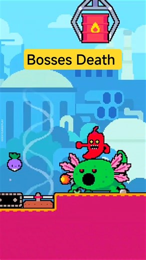 Dadish 4 - All Chapters Bosses Death