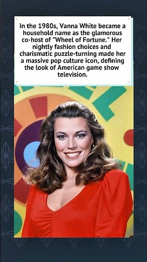 Vanna White: The Ultimate 80s Style Icon ✨