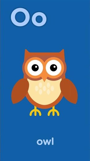 O is for Owl – Learn the Letter O! | Playmouse Alphabet Shorts