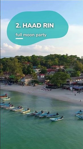 🏝️ Where to Stay in Koh Phangan: Discover 7 Areas + Map! 🗺️ #travel #thailand