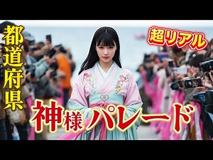 【超リアル】都道府県の神様パレード〜日本神話の有名人たち〜
